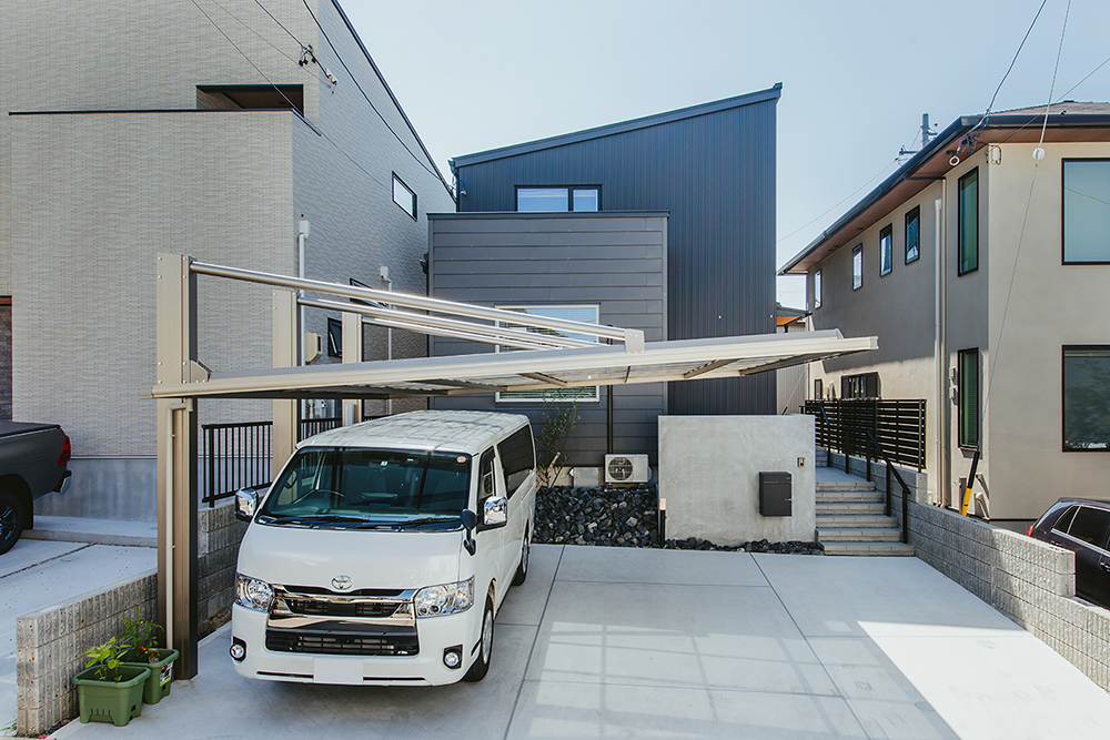 シンプル×お気に入り、キッチンを中心に家族が集まる家