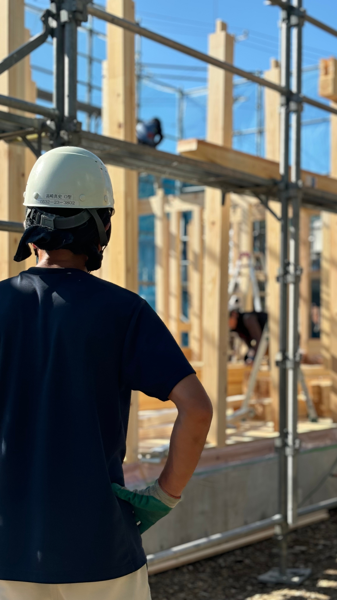 岡崎市の新築、上棟です！