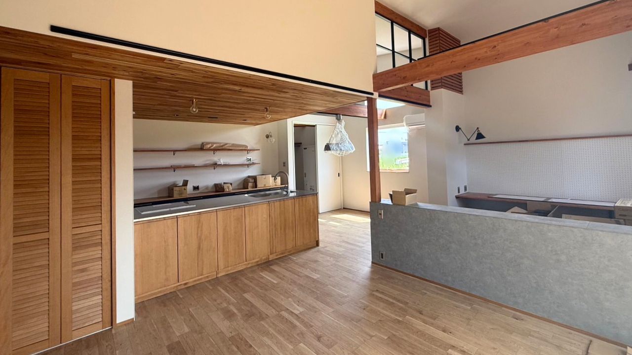 岡崎市中村町の平屋、完成間近です✨